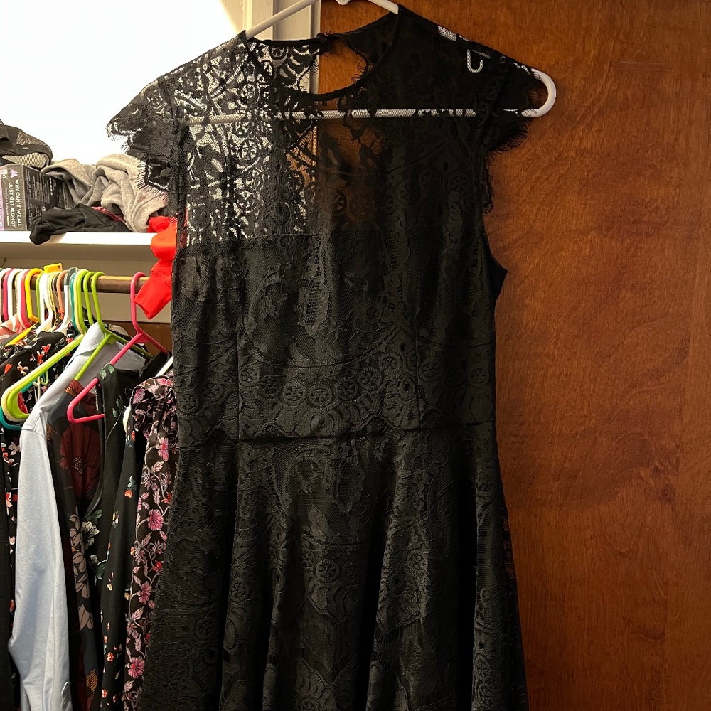 BB Dakota Black Lace Dress